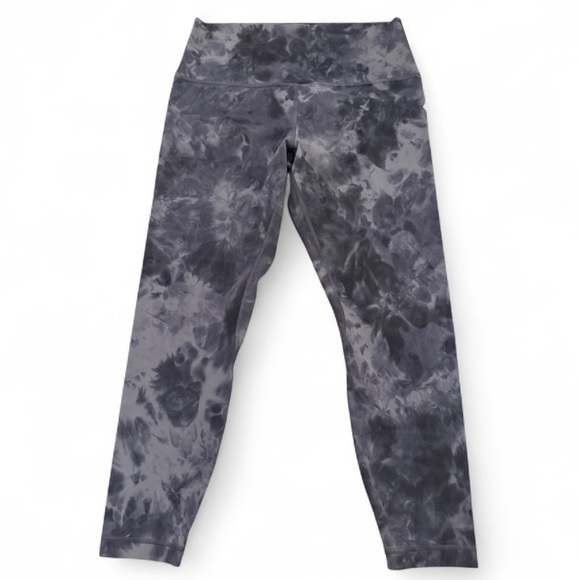 Lululemon Align HR Pant 25" Diamond Dye Pitch Grey Graphite Grey Leggings 12 - Picture 4 of 11